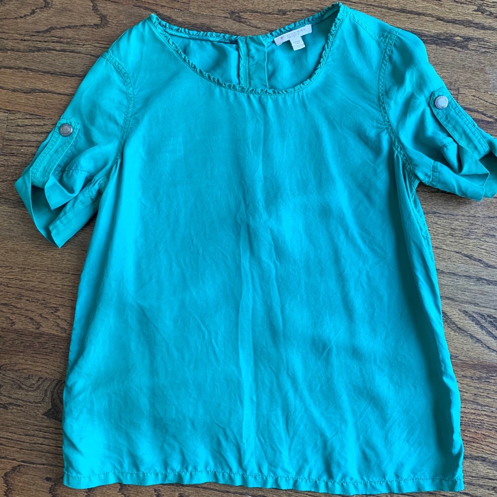 BURBERRY Blue blouse